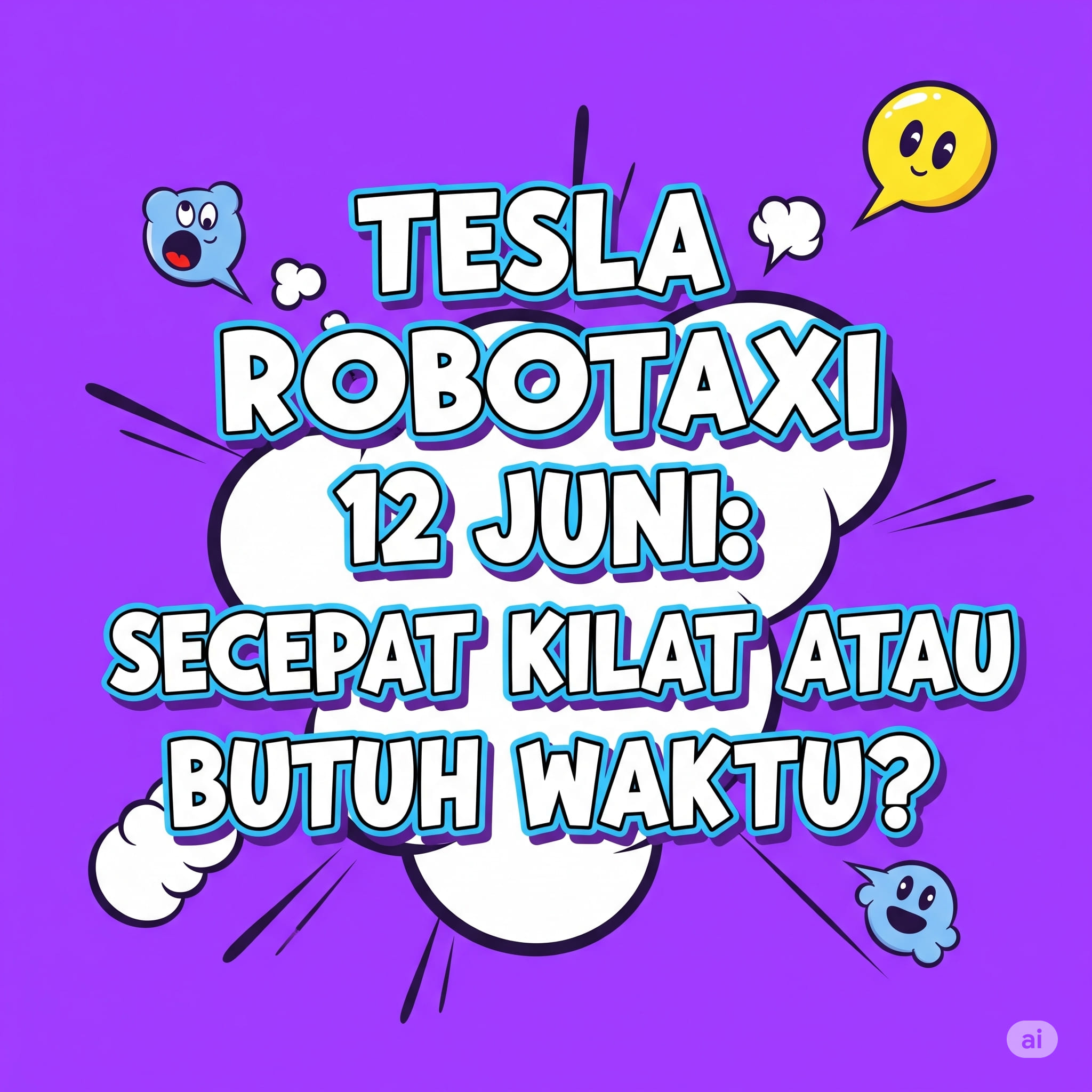 Tesla Robotaxi 12 Juni: Secepat Kilat atau Butuh Waktu?