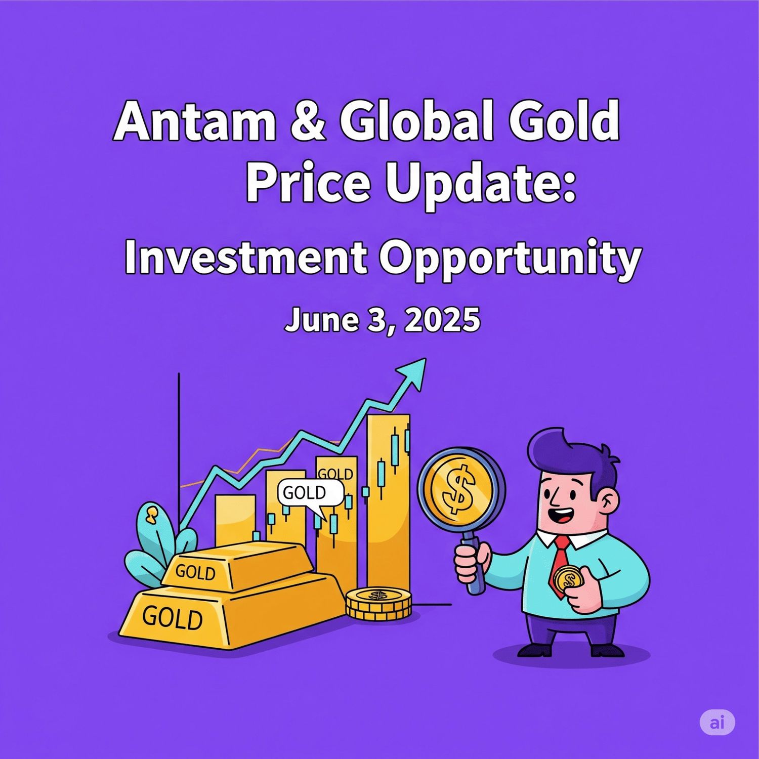Update Harga Emas Antam & Global: Peluang Investasi 3 Juni 2025