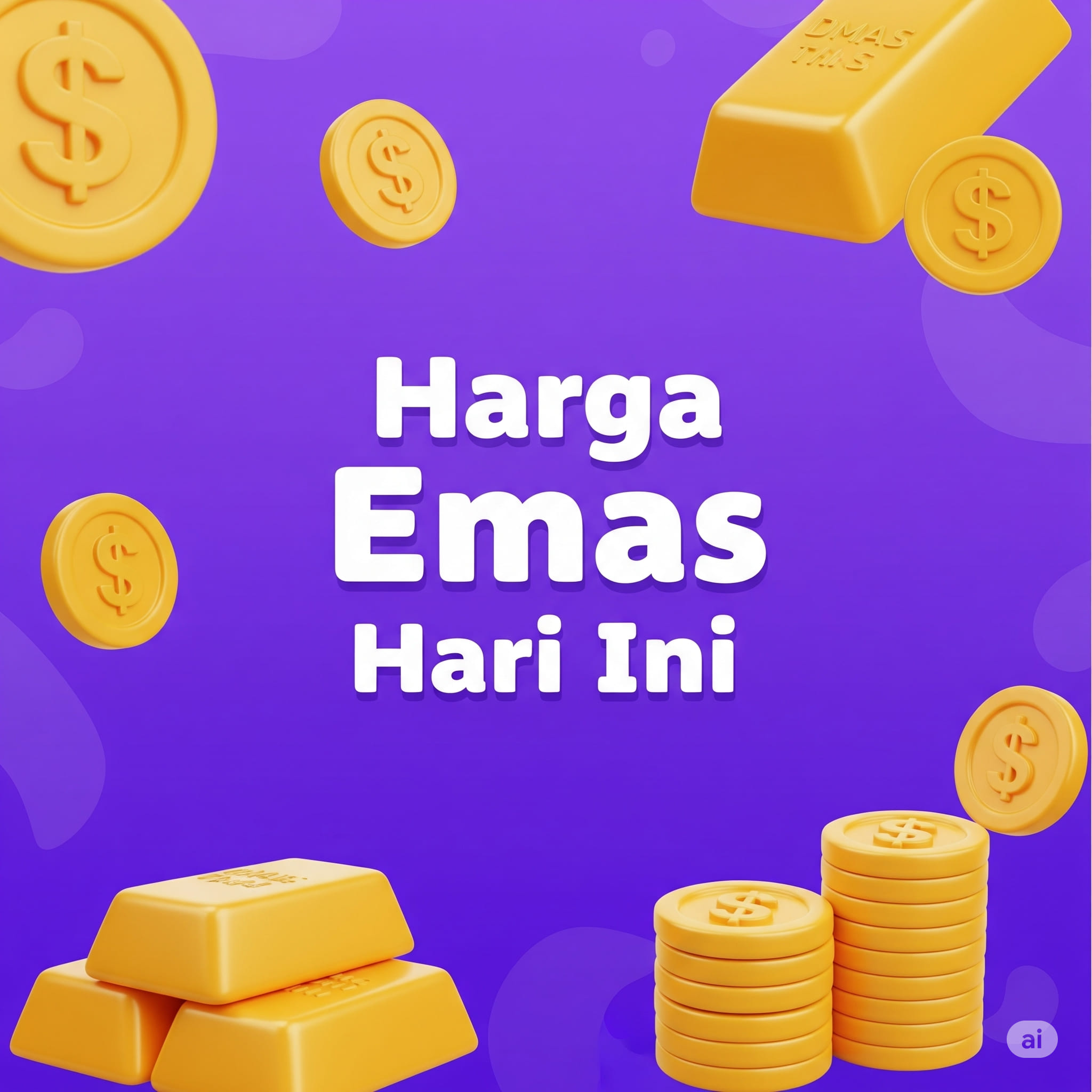 Harga Emas Antam Hari Ini, Sabtu 14 Juni 2025: Turun Jadi Rp1.960.000/Gram!