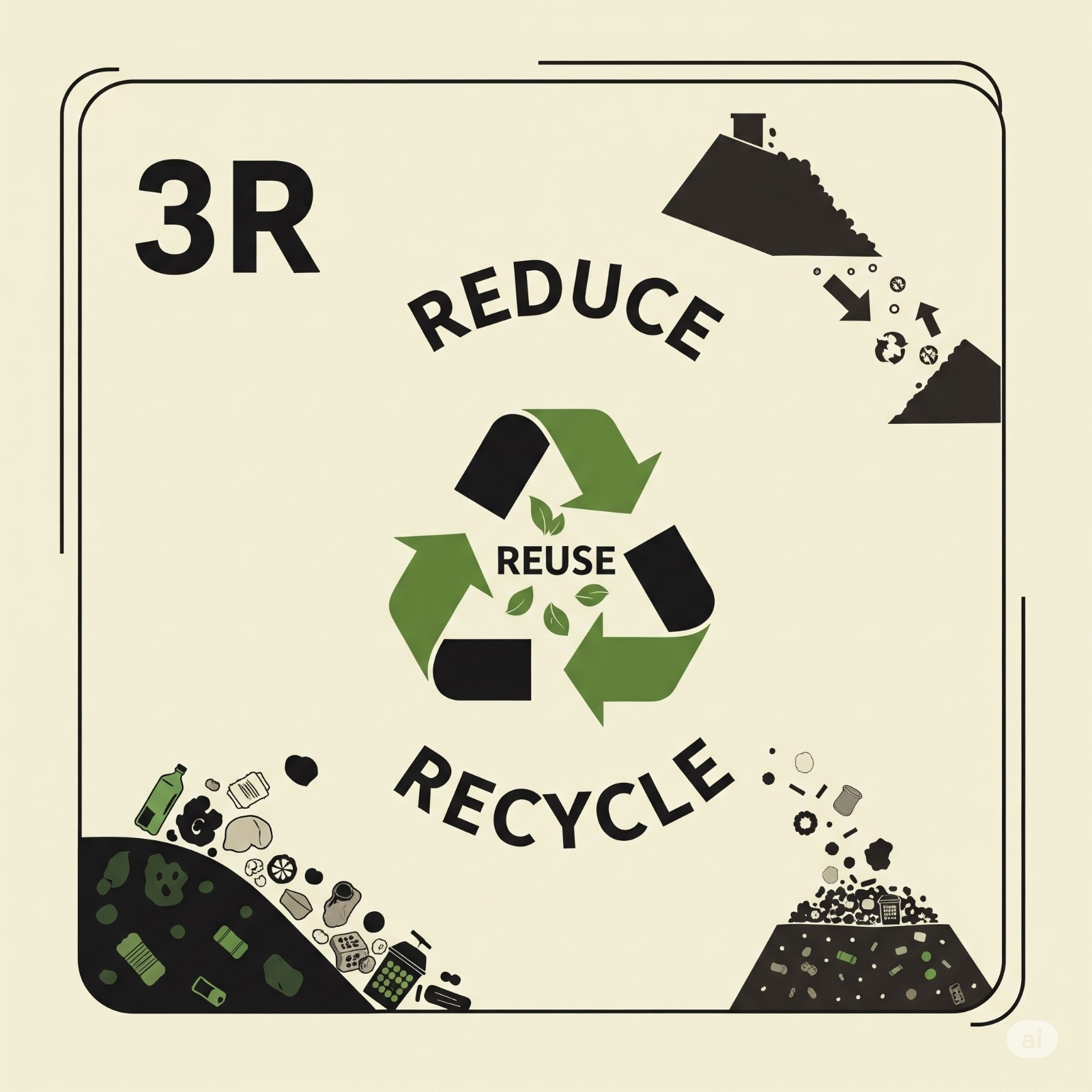 Sampah Bukan Sekadar Masalah: Memahami Konsep 3R (Reduce, Reuse, Recycle)