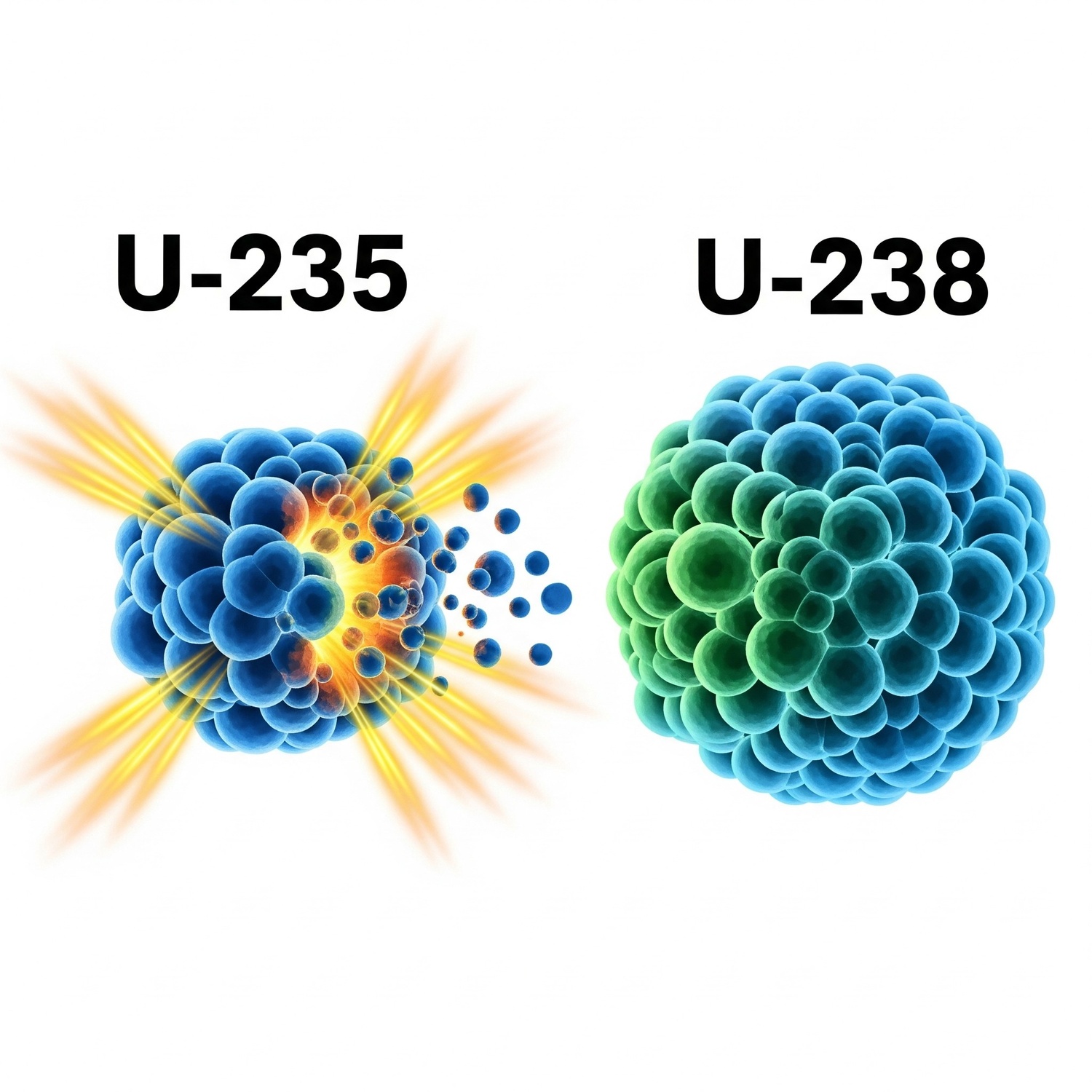Isotop Uranium: U-235, U-238, dan Perannya