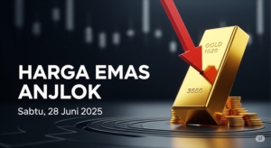 Harga Emas Antam Anjlok Rp 23.000 di Akhir Pekan, Sabtu 28 Juni 2025