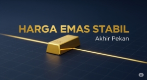 Harga Emas Antam Hari Ini Stabil, Tak Bergerak di Akhir Pekan