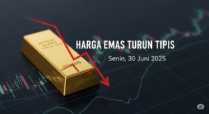 Harga Emas Antam Turun Tipis di Awal Pekan, Senin 30 Juni 2025