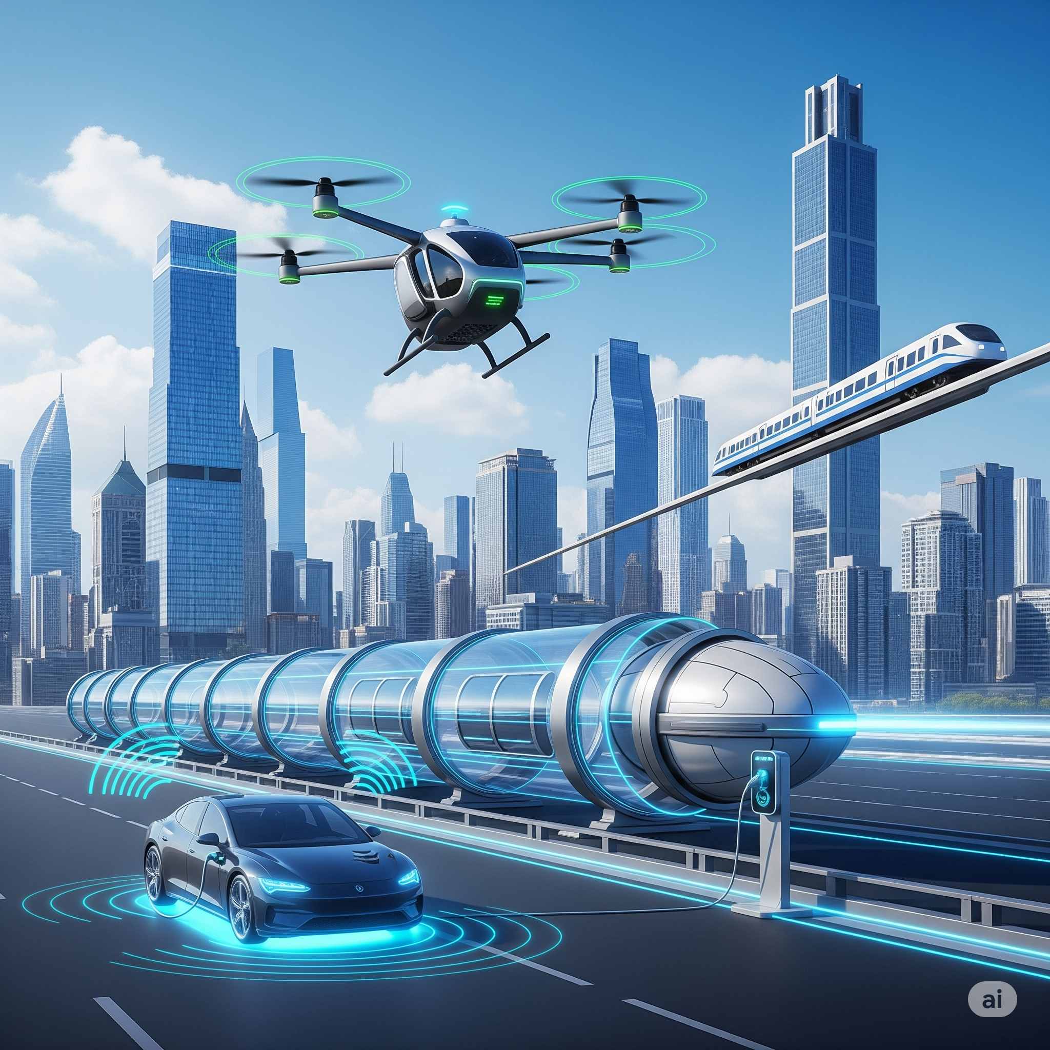 Inovasi Transportasi Masa Depan: Dari Mobil Terbang hingga Hyperloop, Seberapa Dekat Kita?