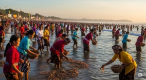 Bau Nyale: Legenda Putri Mandalika dan Festival Cacing Laut di Lombok