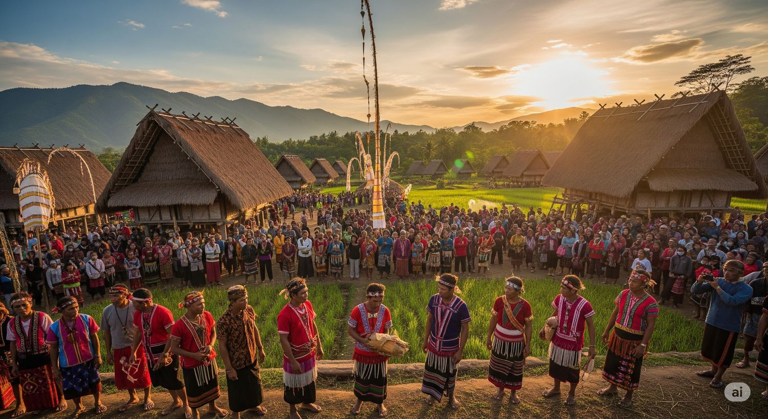 Penti: Ritual Syukur Panen Meriah di Desa Adat Wae Rebo
