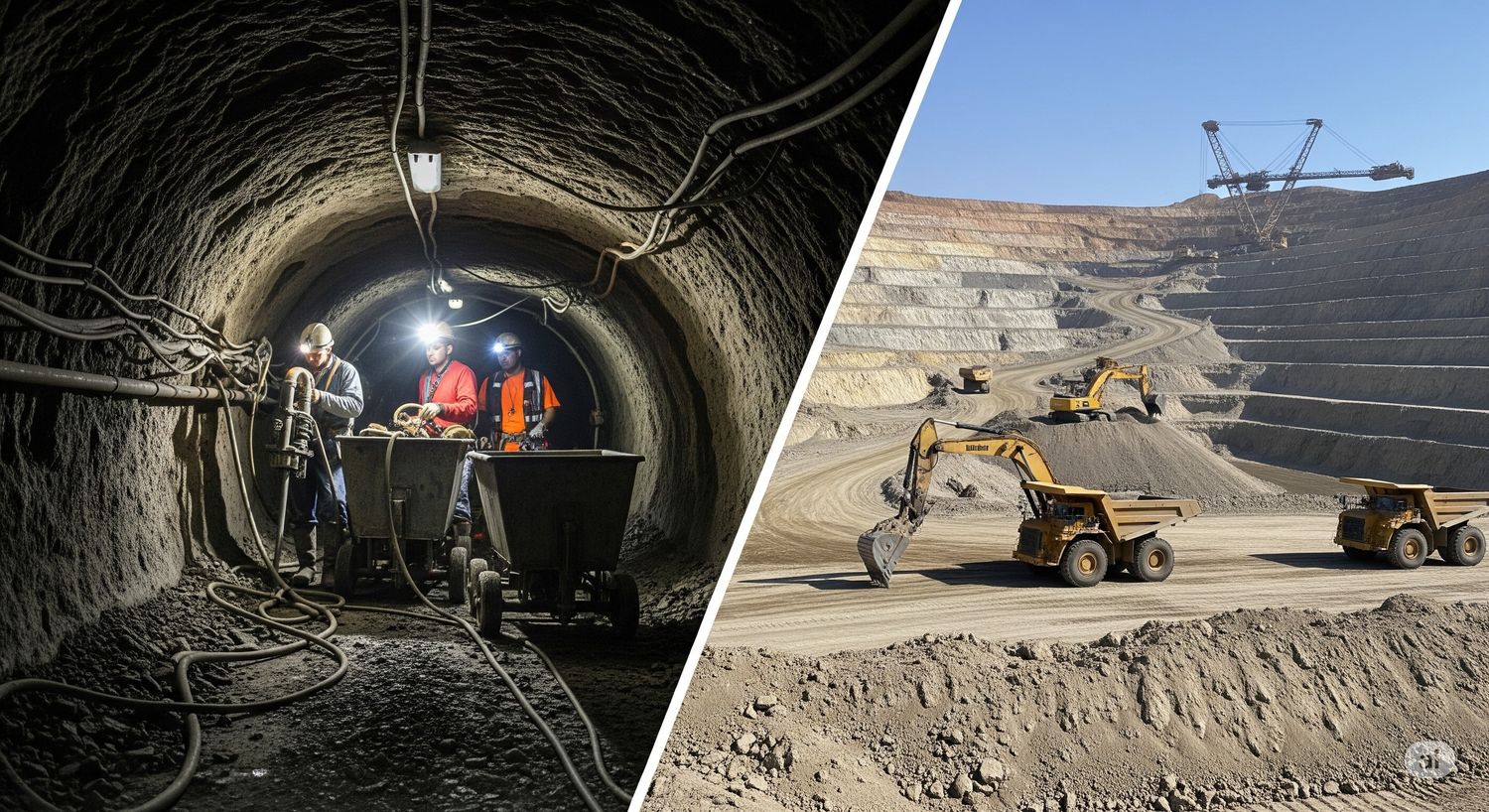 Penambangan Uranium: Bawah Tanah vs. Terbuka, Mana Lebih Unggul?