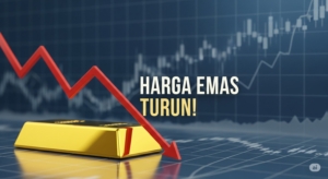 Harga Emas Antam Hari Ini 4 Juli 2025 Turun, Cek Rinciannya di Sini!