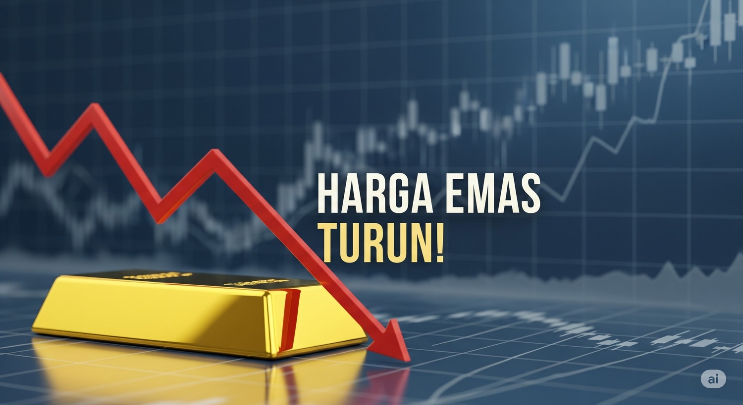 Harga Emas Antam Hari Ini 4 Juli 2025 Turun, Cek Rinciannya di Sini!