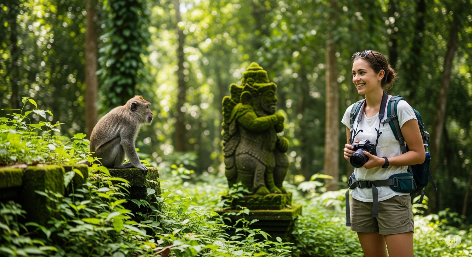 Sacred Monkey Forest Sanctuary: Tips Aman Berinteraksi dengan Monyet Ubud