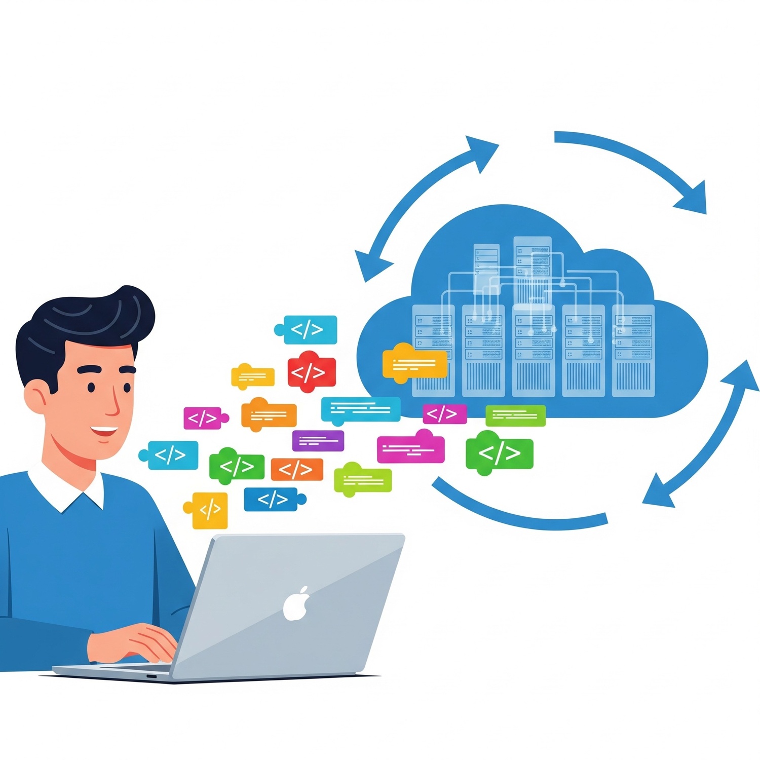 Serverless Computing: Efisiensi Tanpa Repot Mengelola Server untuk Pengembang Indonesia