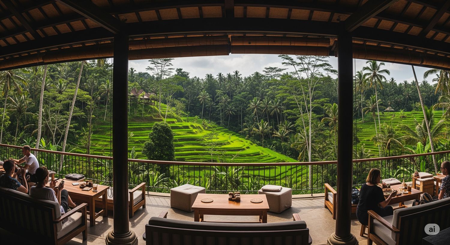 10 Kafe Terbaik di Ubud: Nikmati Kopi dengan Pemandangan Sawah & Hutan Menakjubkan