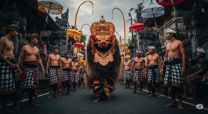 Ngelawang: Ritual Mistis Mengusir Roh Jahat dengan Barong Bangkal di Bali