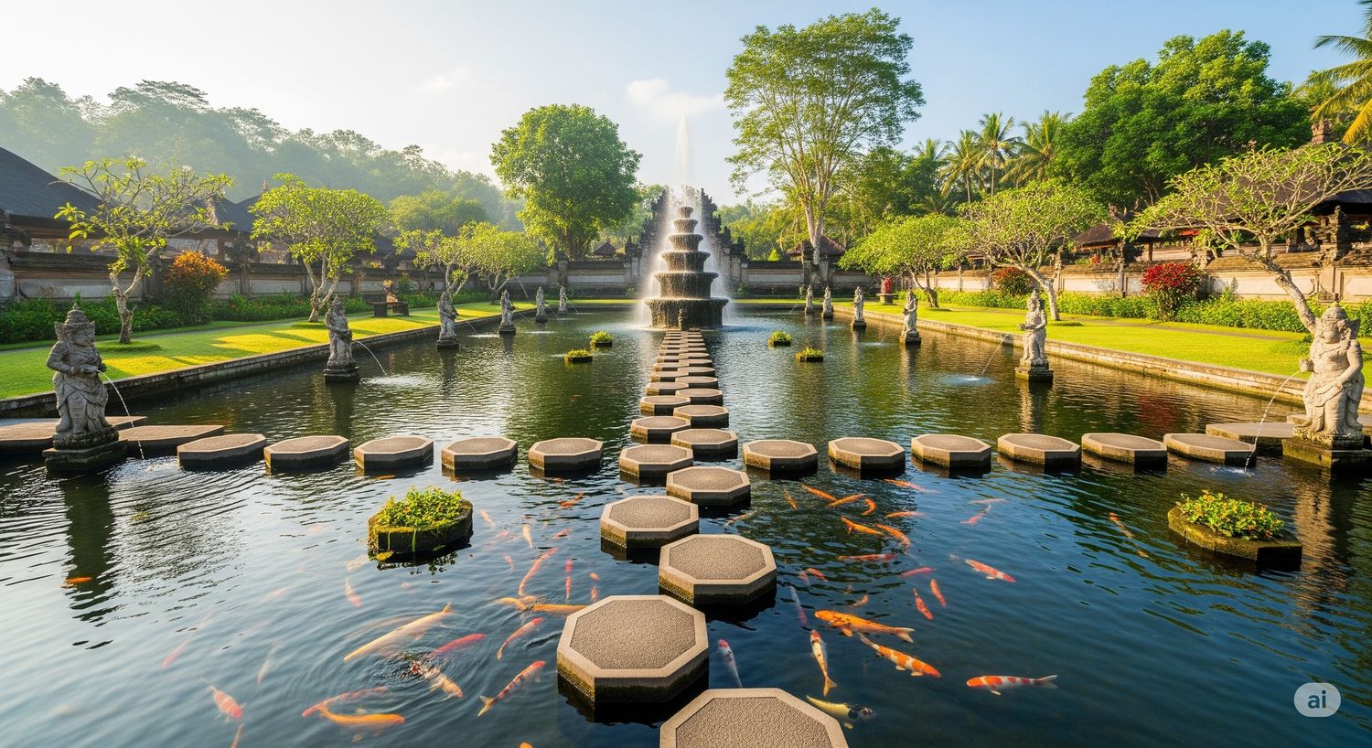 Tirta Gangga: Menjelajahi Pesona Taman Air Suci Peninggalan Kerajaan Karangasem