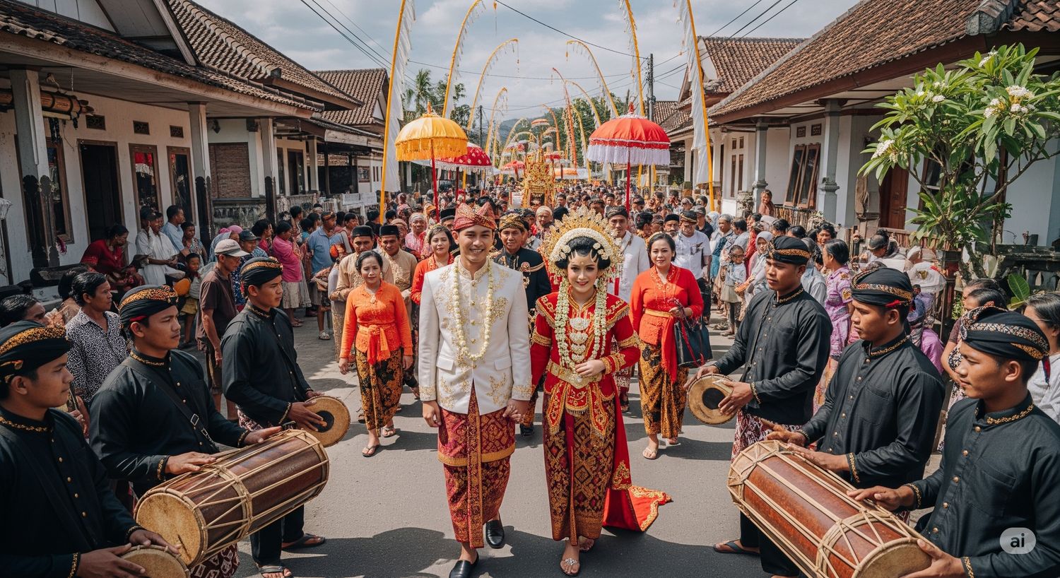 Nyongkolan: Arak-arakan Pengantin yang Meriah di Lombok