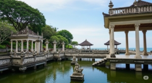 Taman Ujung Sukasada: Kemegahan Arsitektur Bali dan Eropa di Tepi Laut