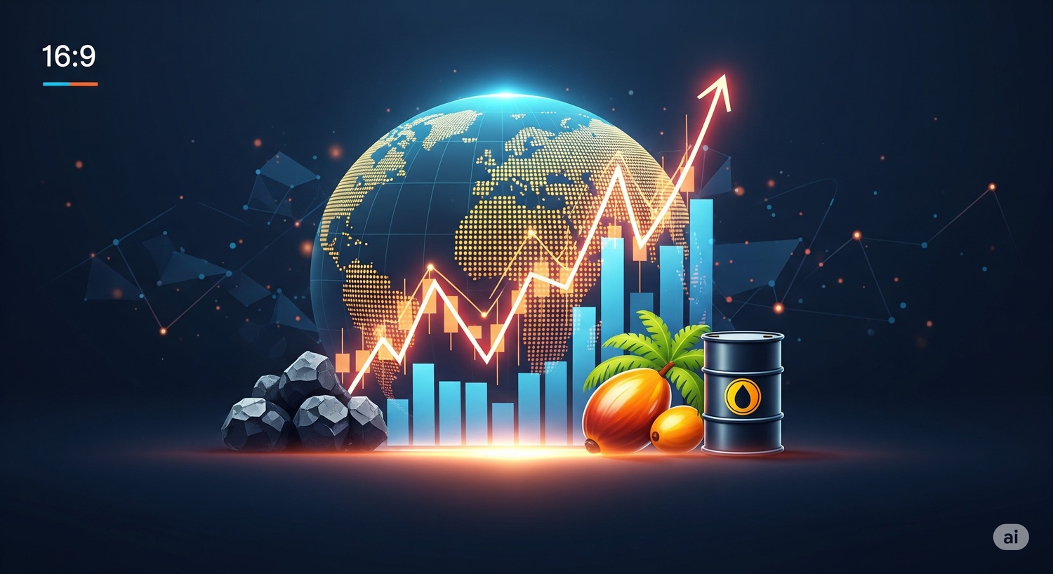 Fluktuasi Harga Komoditas Global dan Dampaknya bagi Ekonomi Indonesia
