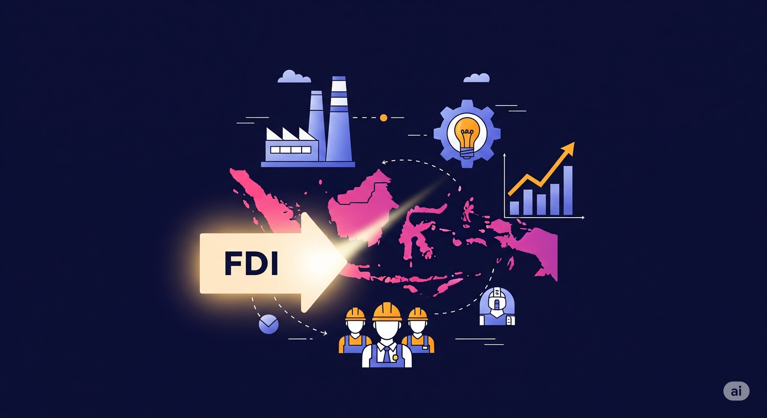 FDI (Investasi Asing Langsung): Mesin Penggerak Pertumbuhan Ekonomi Indonesia