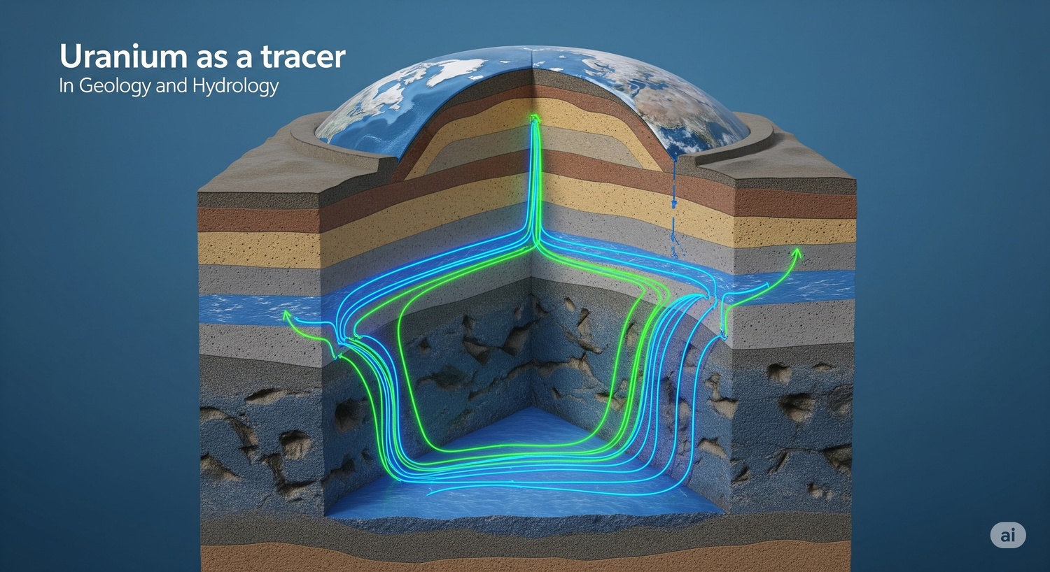 Uranium sebagai Pelacak (Tracer) dalam Geologi dan Hidrologi