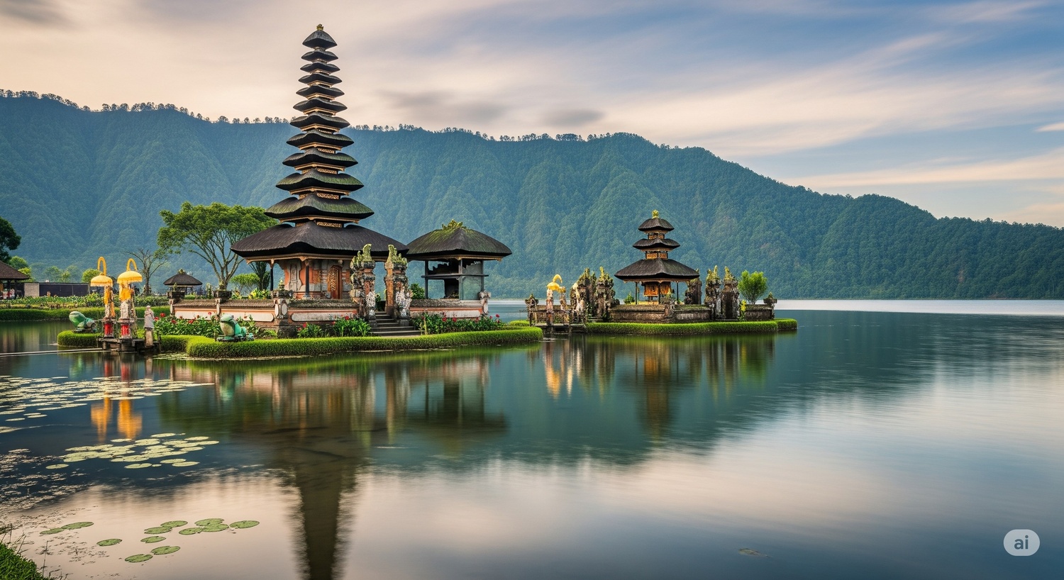 Pura Ulun Danu Beratan: Keindahan Pura Ikonik yang Mengapung di Danau Bedugul