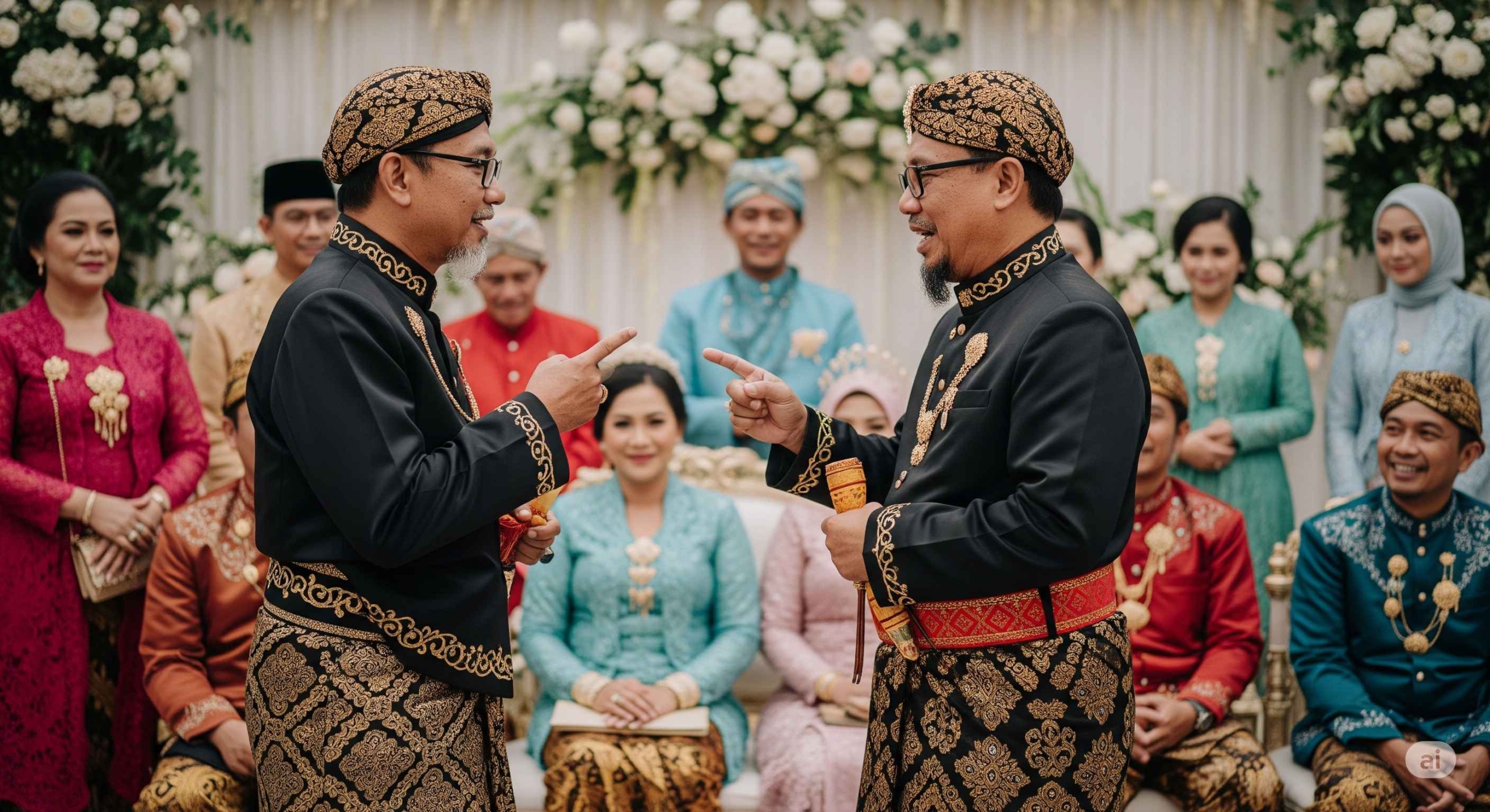 Mantar Betawi: Seni Berbalas Pantun Memeriahkan Pernikahan Tradisional