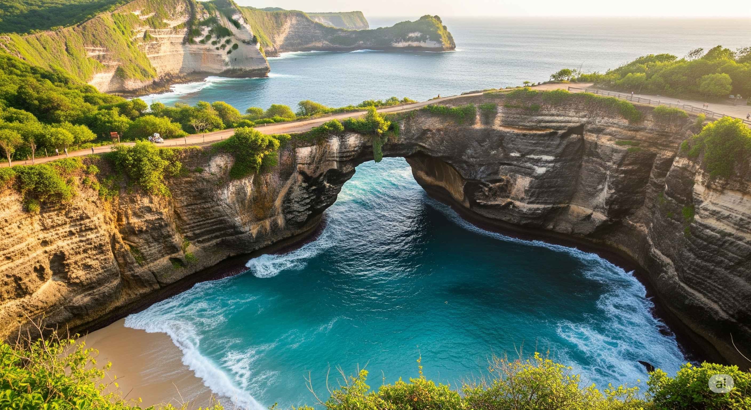 Angel’s Billabong & Broken Beach (Pasih Uug): Keajaiban Alam di Nusa Penida