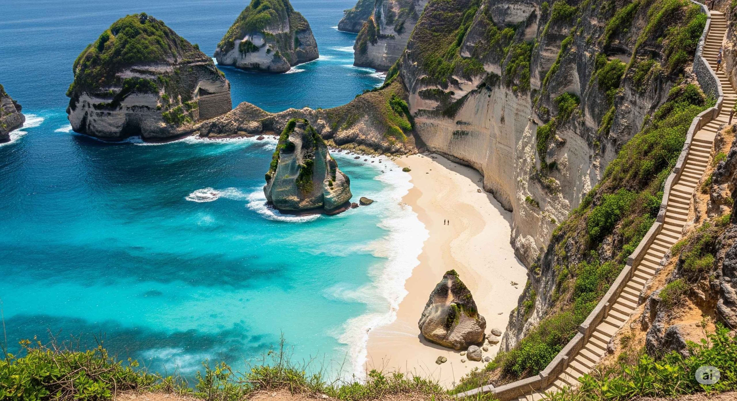 Diamond Beach & Atuh Beach: Dua Sisi Surga di Bagian Timur Nusa Penida