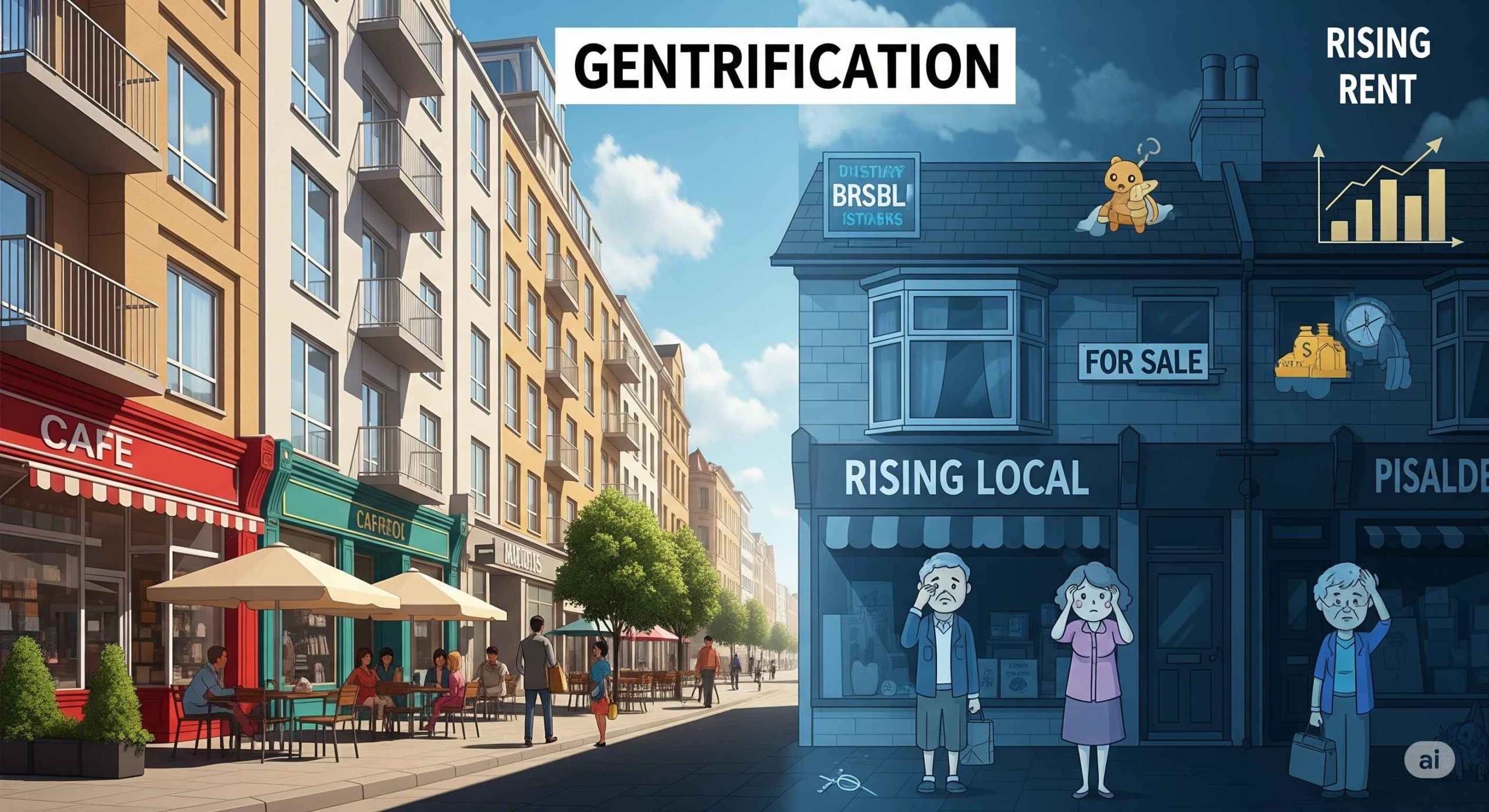 Gentrifikasi: Dilema Pembangunan Kota yang Menggusur Warga Lokal