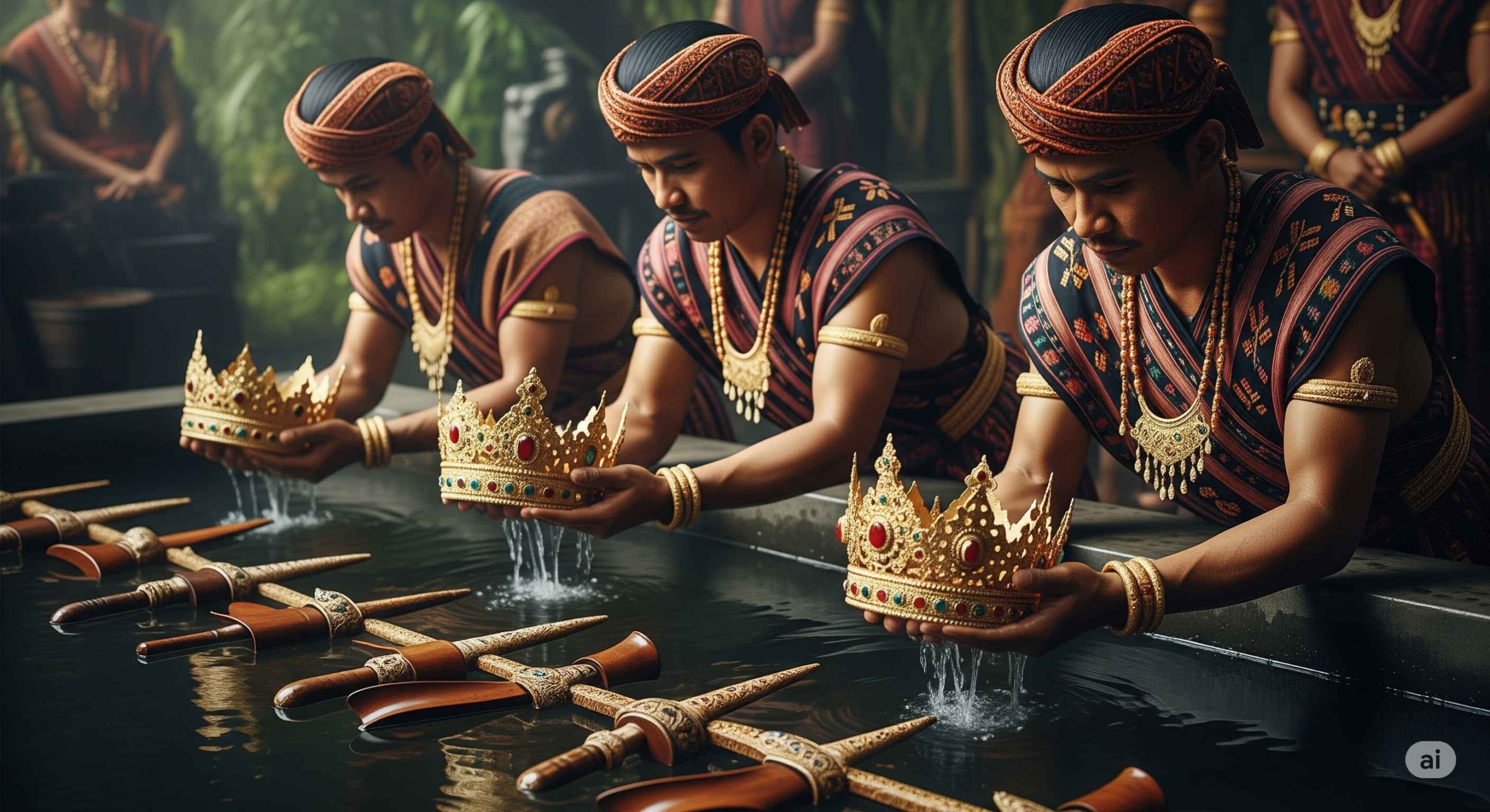 Accera Kalompoang: Mengungkap Keagungan Ritual Pencucian Pusaka Kerajaan Gowa