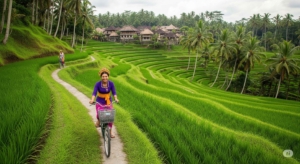 Bersepeda di Bali: Rute Terbaik Menembus Sawah dan Desa Tradisional