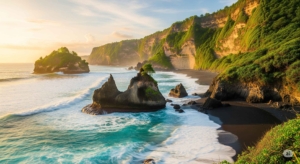 Menjelajahi Keindahan Tersembunyi: Pantai Pasir Hitam Eksotis di Bali