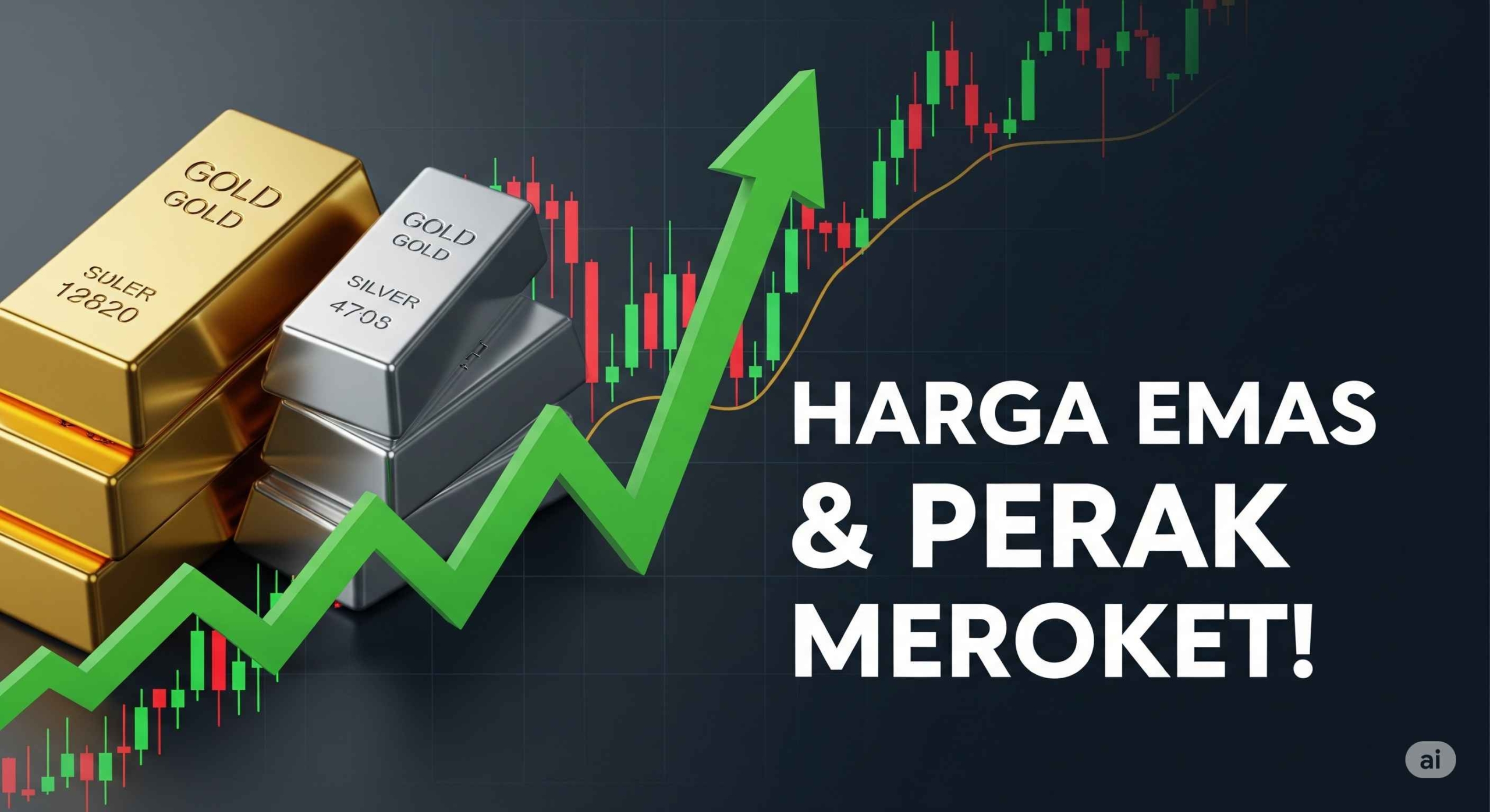 Harga Emas Hari Ini, Selasa 22 Juli 2025: Meroket Rp19.000, Perak Juga Ikut Terbang!