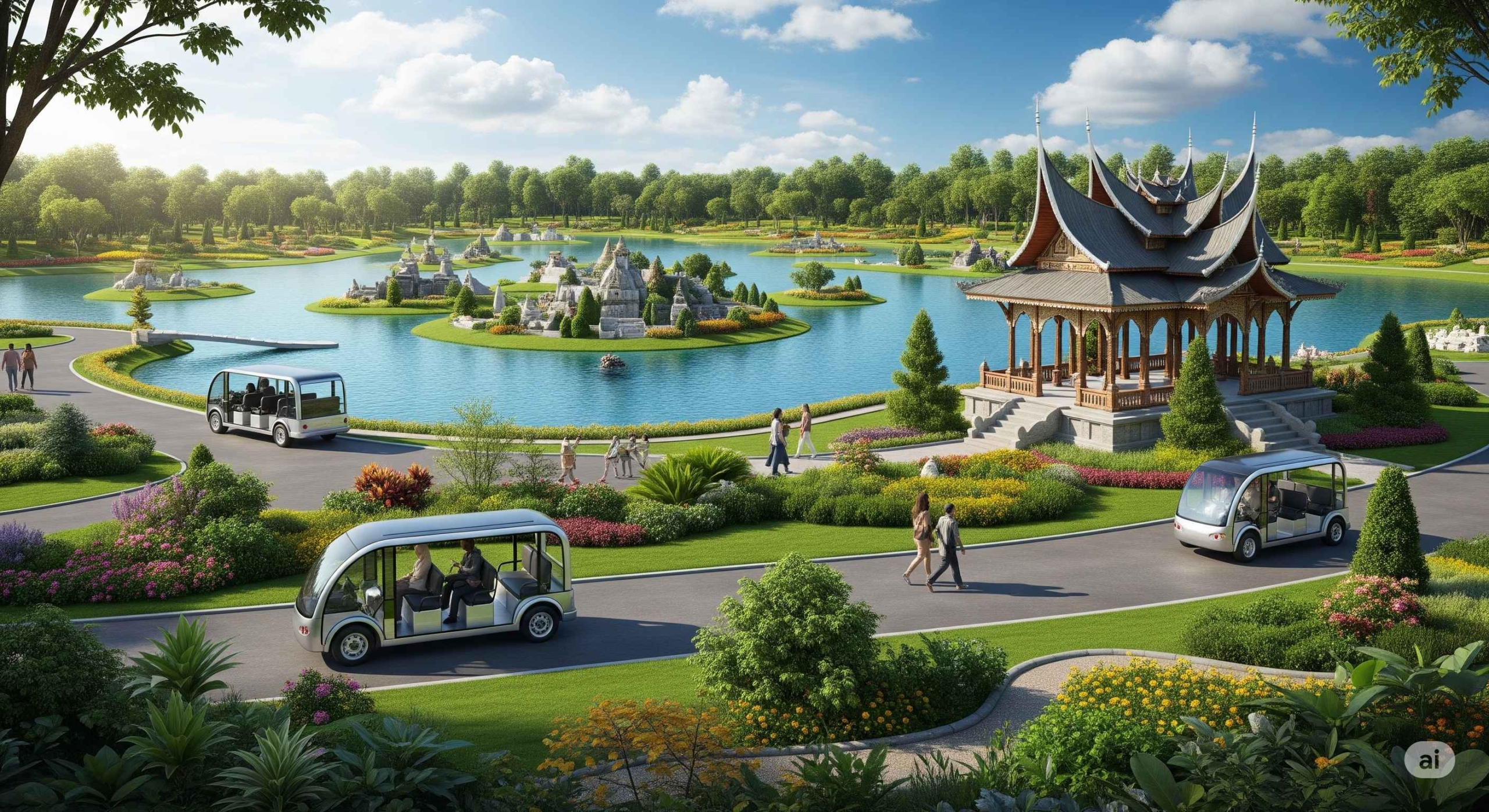 Wajah Baru Taman Mini Indonesia Indah (TMII) Setelah Revitalisasi