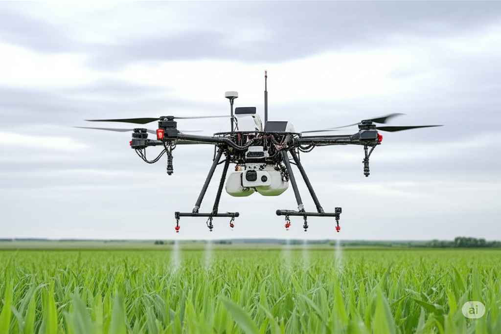 Peran Drone dalam Revolusi Pertanian: Dari Pemetaan hingga Penyemprotan