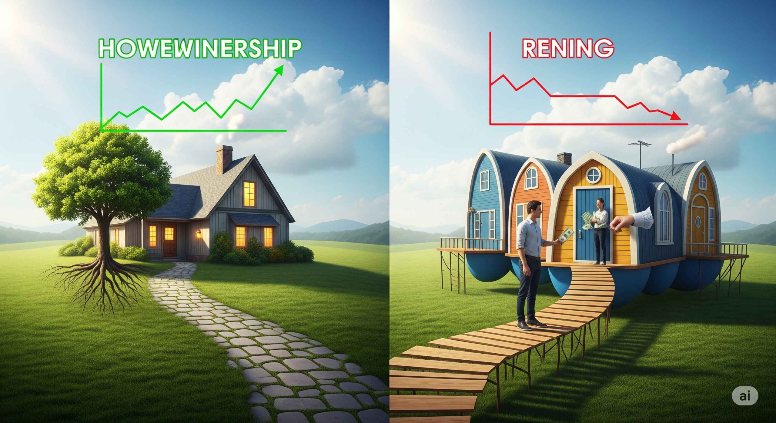 Membeli atau Menyewa Rumah? Analisis Ekonomi di Baliknya