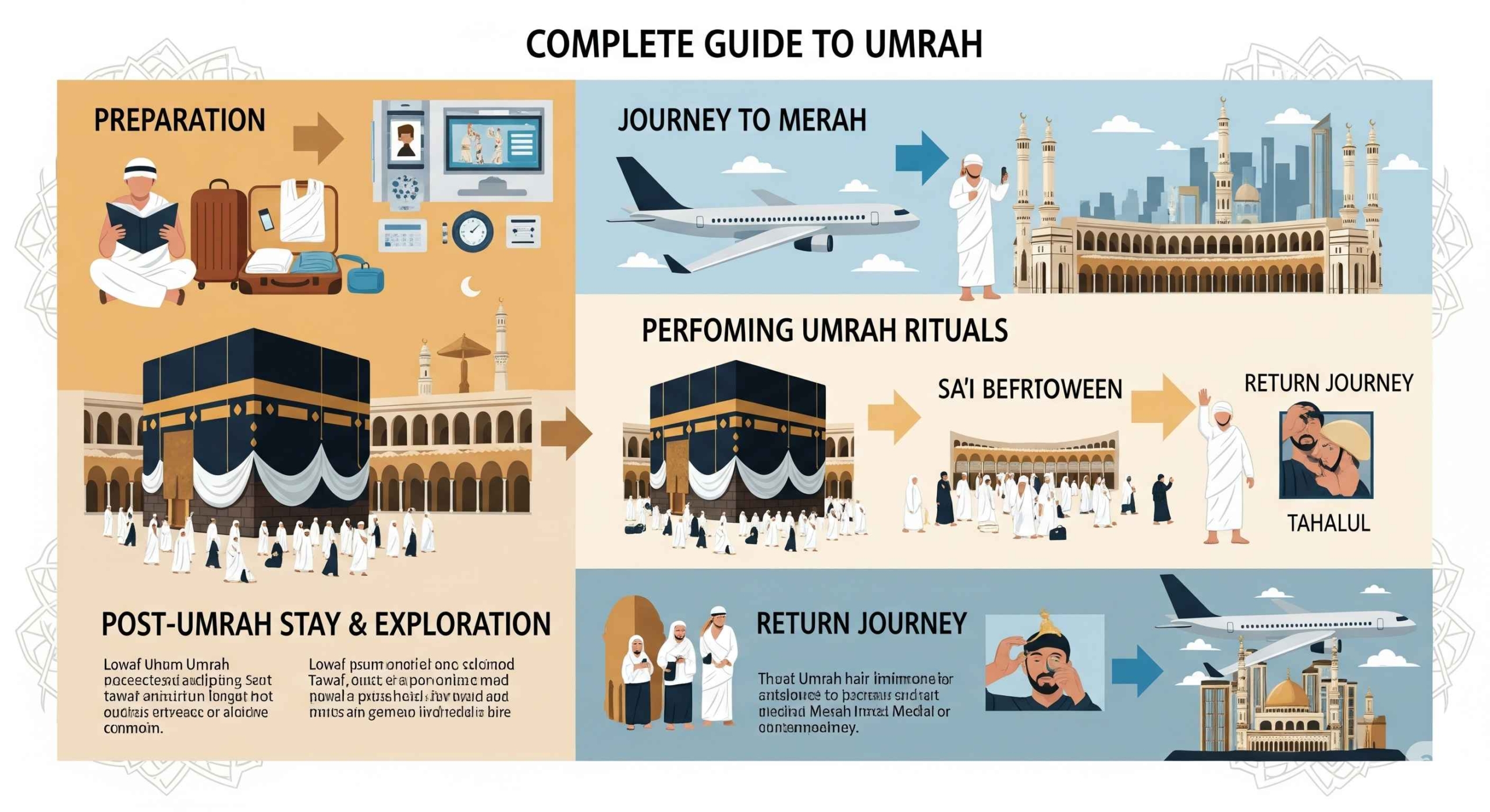 Panduan Lengkap Umrah: Persiapan, Pelaksanaan, hingga Kepulangan