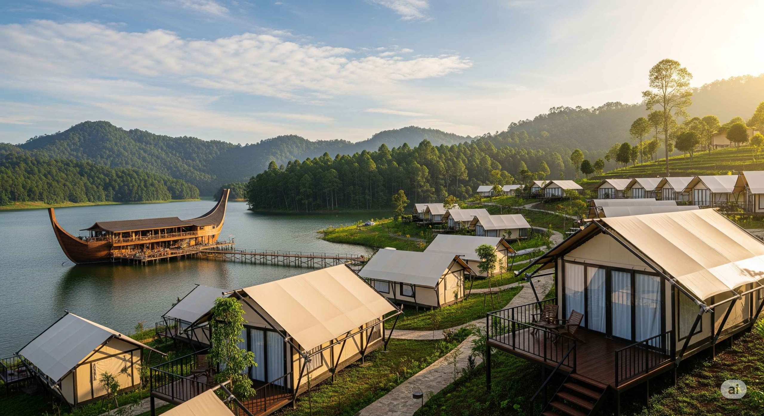 Glamping Lakeside Rancabali: Pengalaman Menginap Unik di Tepi Situ Patenggang