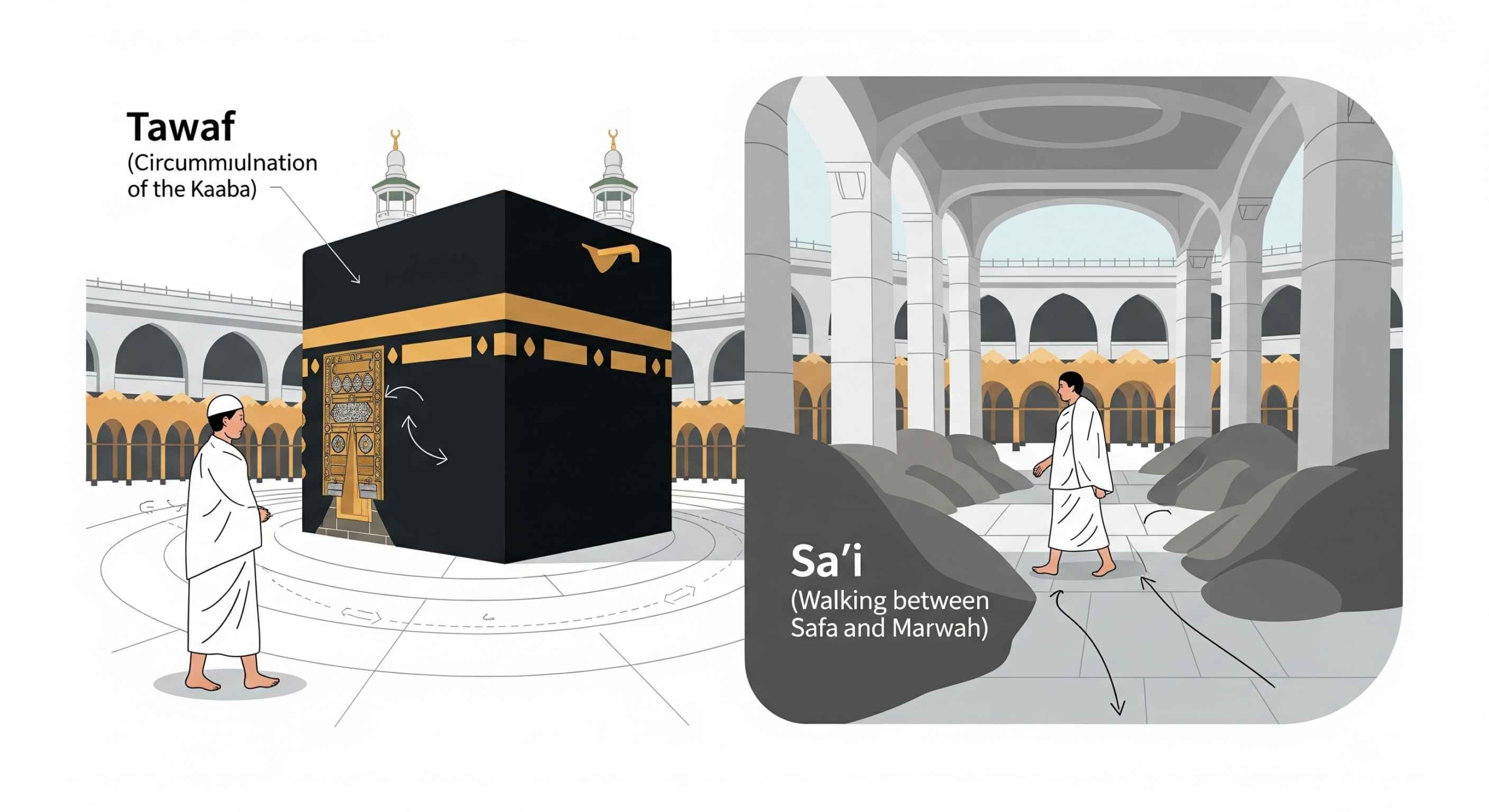Panduan Praktis Tawaf dan Sa’i untuk Pemula