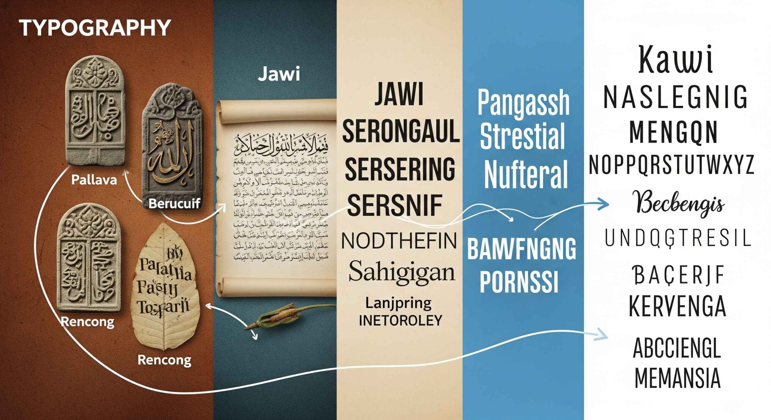 Sejarah Tipografi dan Desain Huruf di Indonesia