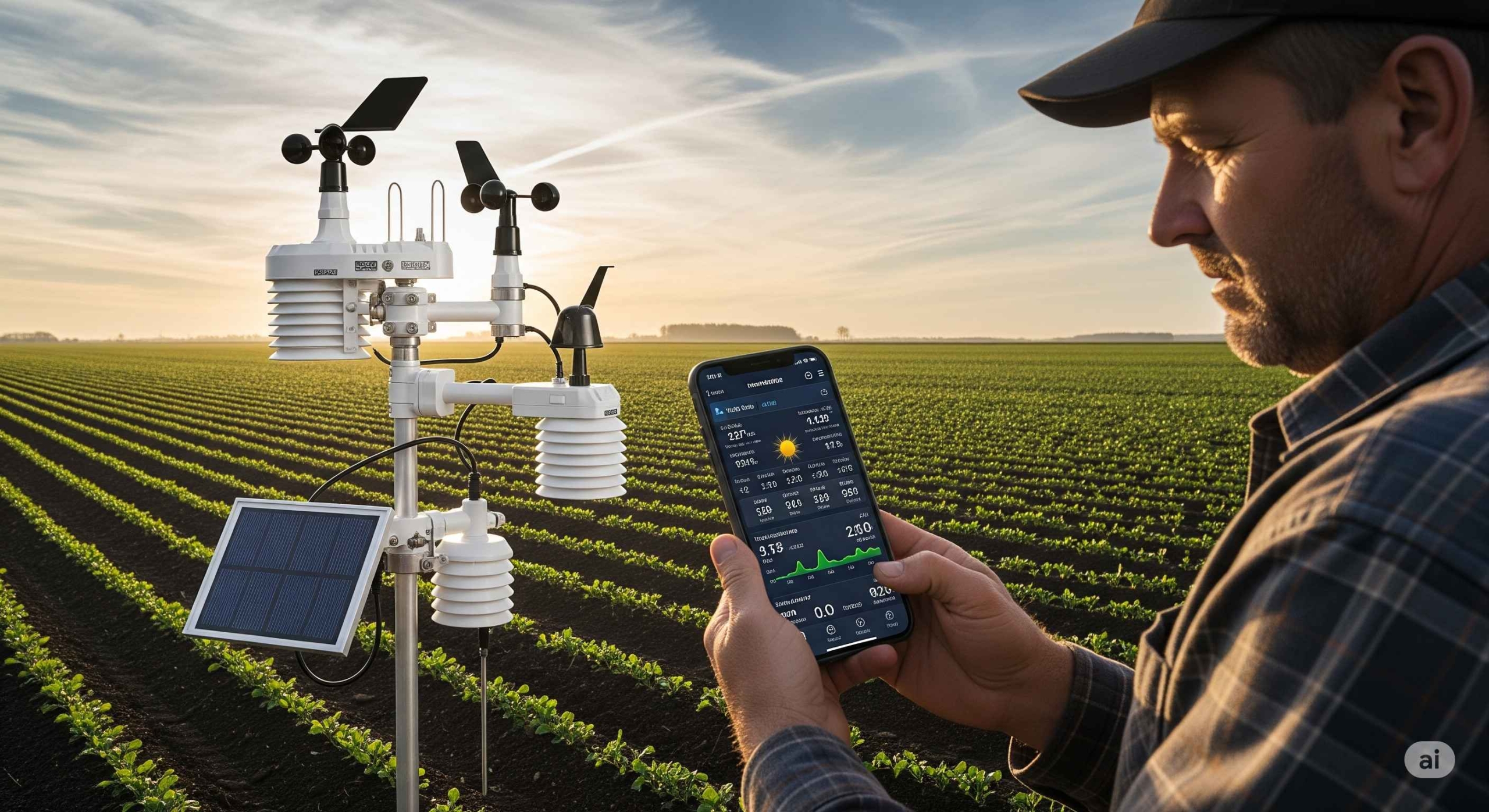 Weather Station Mikro: Prediksi Cuaca Akurat untuk Lahan Andal