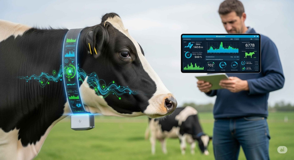 Sapi Kit Manajemen Ternak Cerdas: Kalung Sensor untuk Kesehatan Sapi Optimal ...