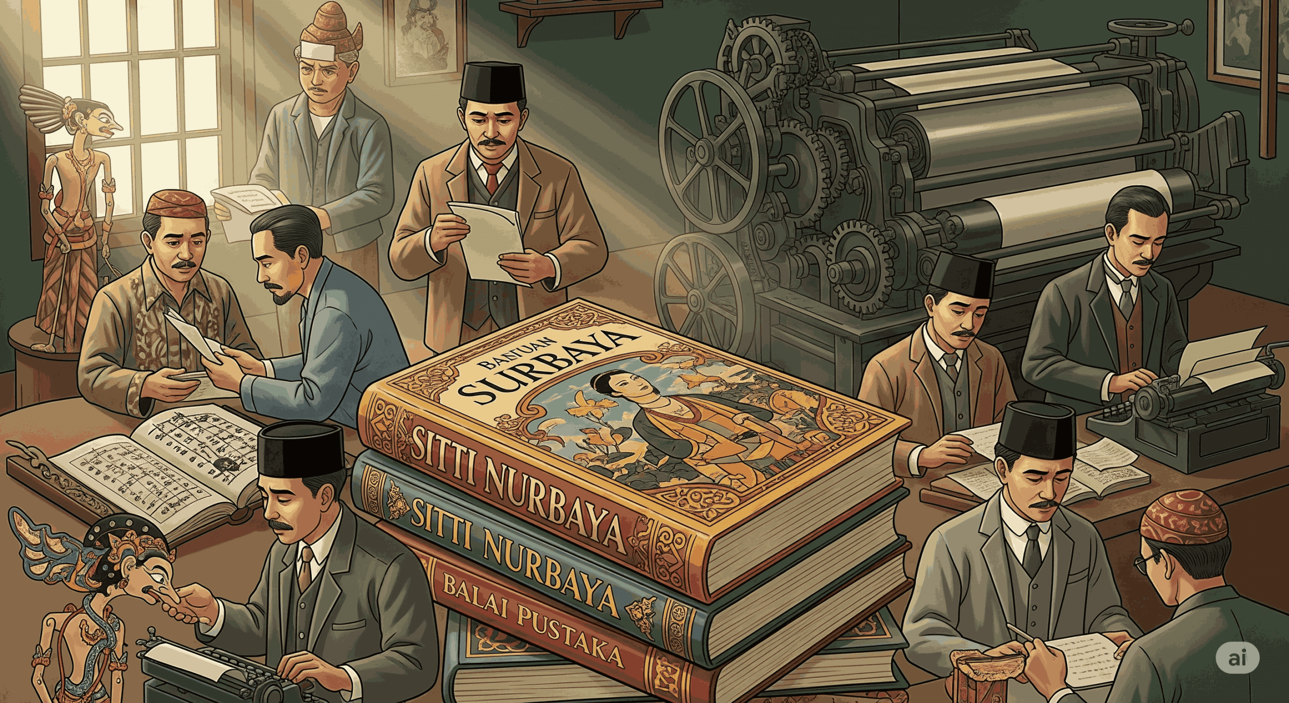 Prosa dan Novel di Era Balai Pustaka: Tonggak Sastra Modern Indonesia