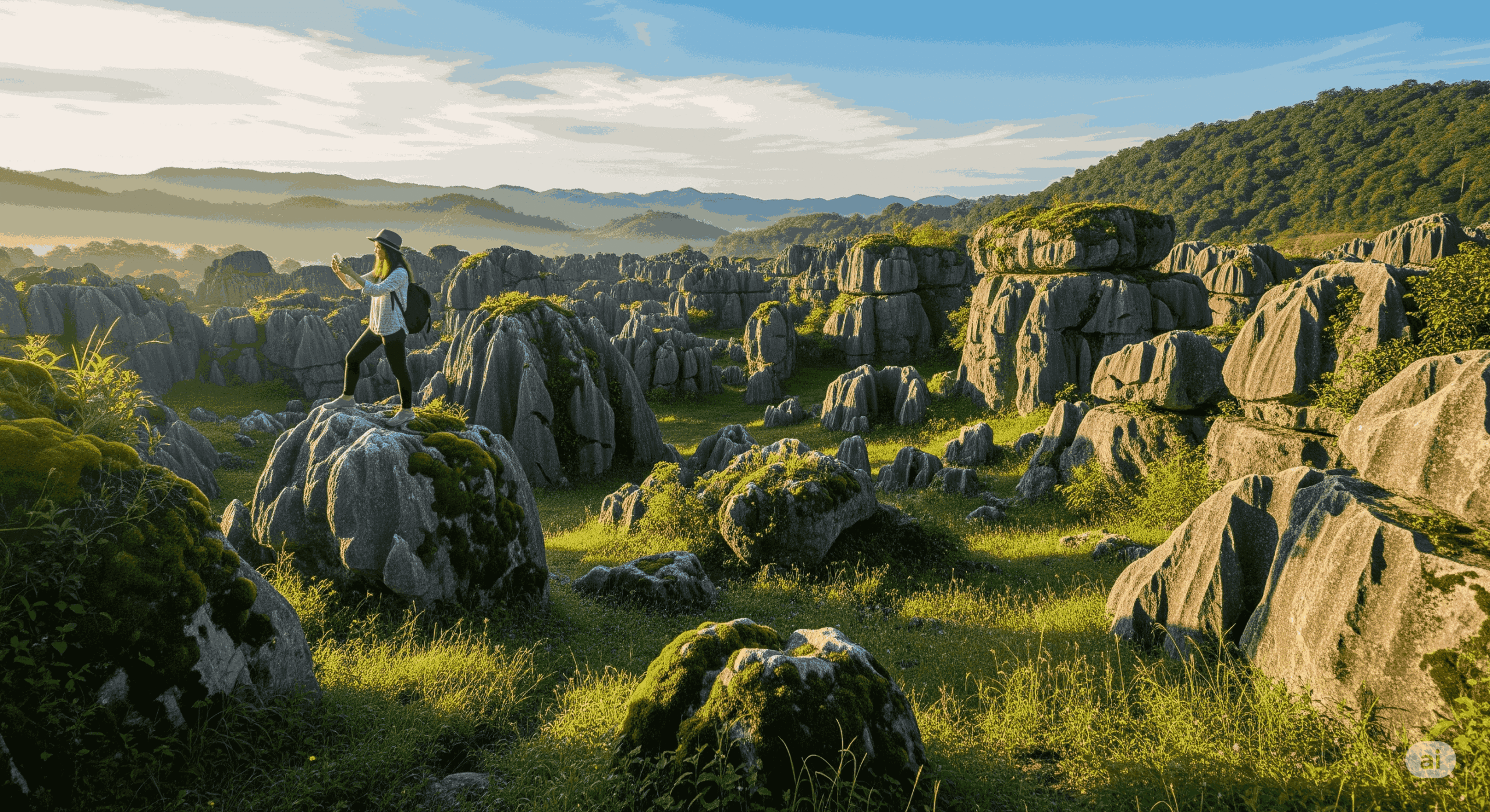Stone Garden Citatah: Lanskap Bebatuan Purba yang Instagramable