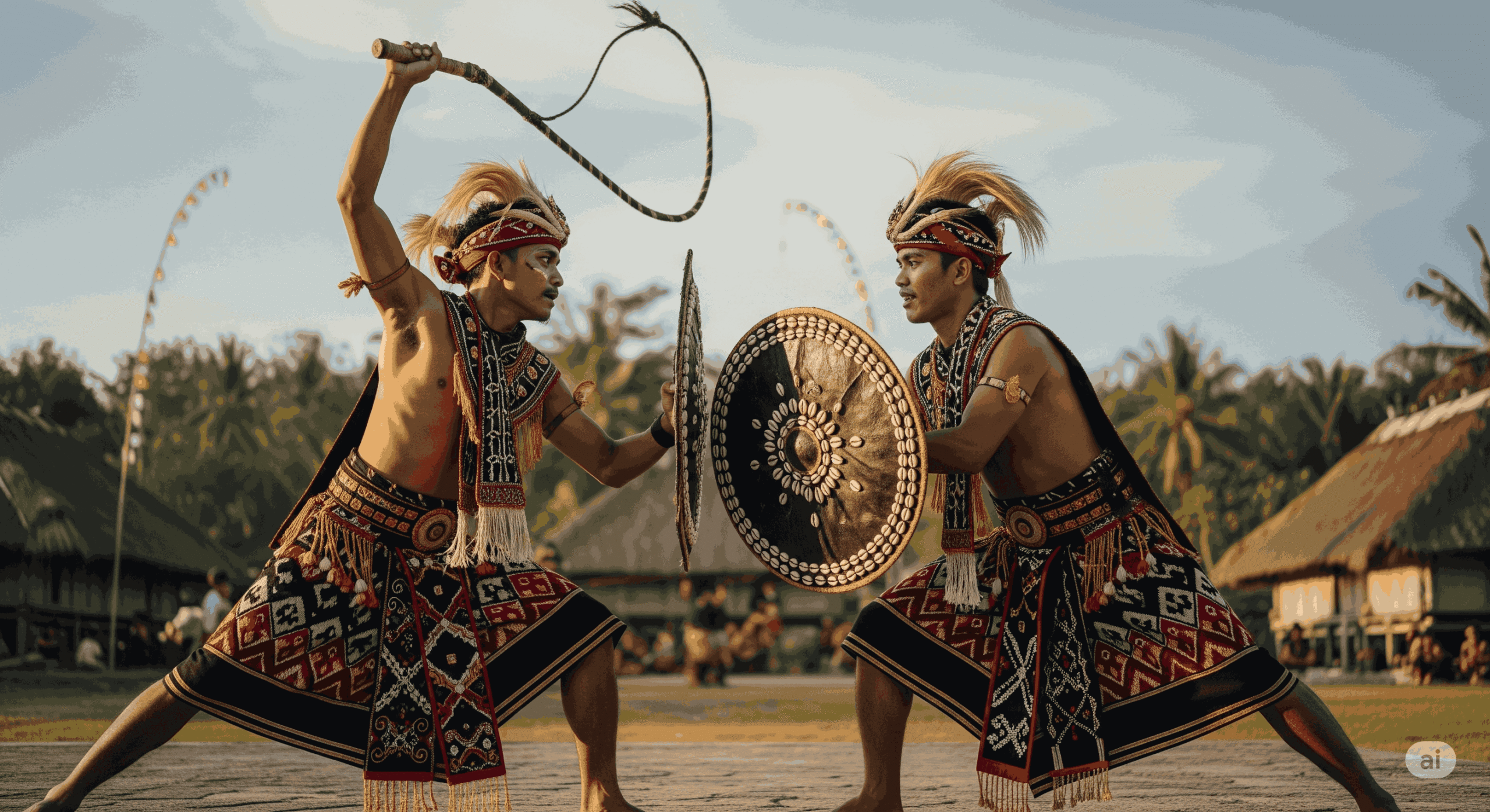Tari Caci: Pertarungan Seni dan Keberanian dari Manggarai