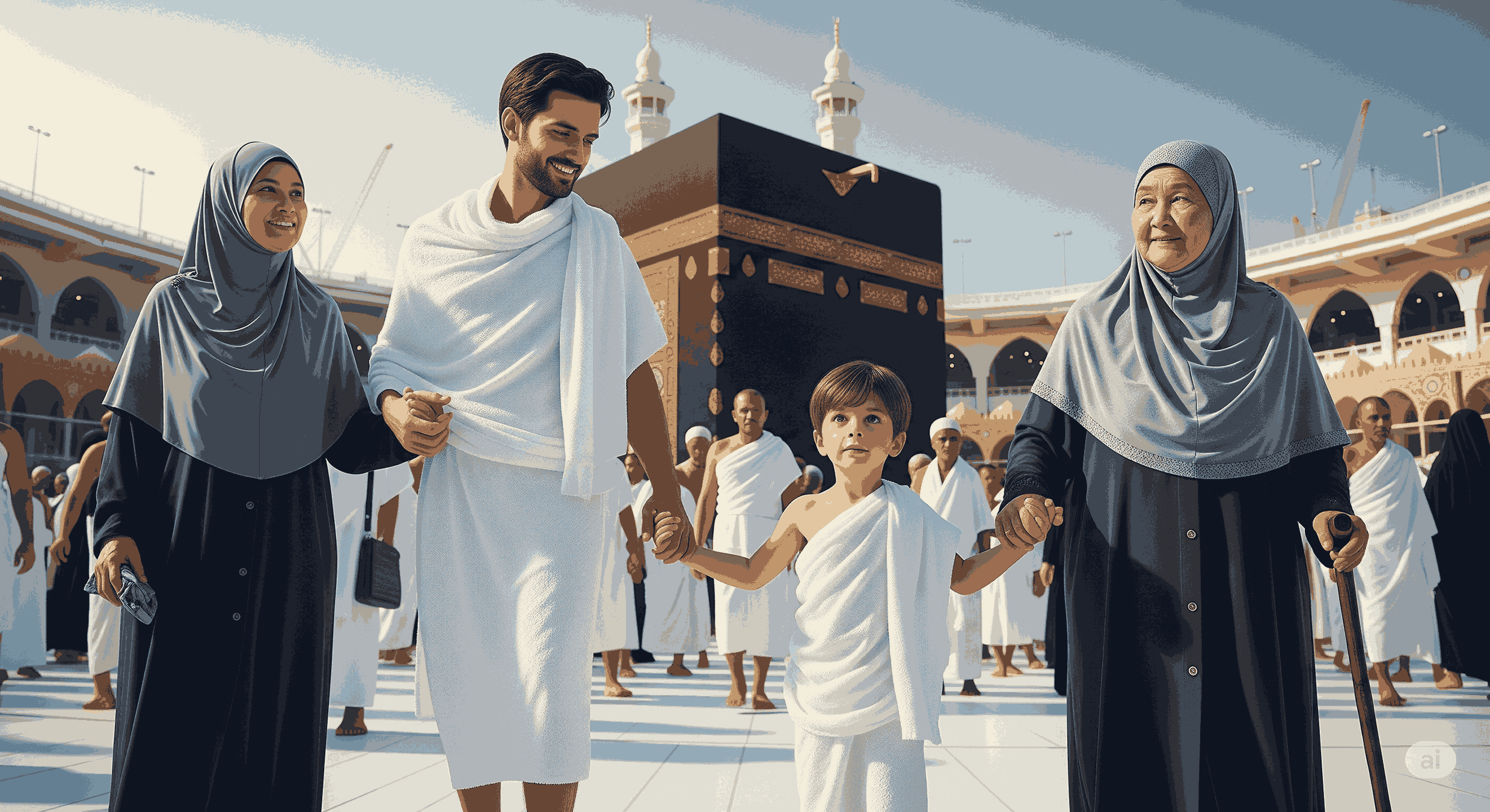 Hukum Umrah bagi Anak-anak dan Lansia