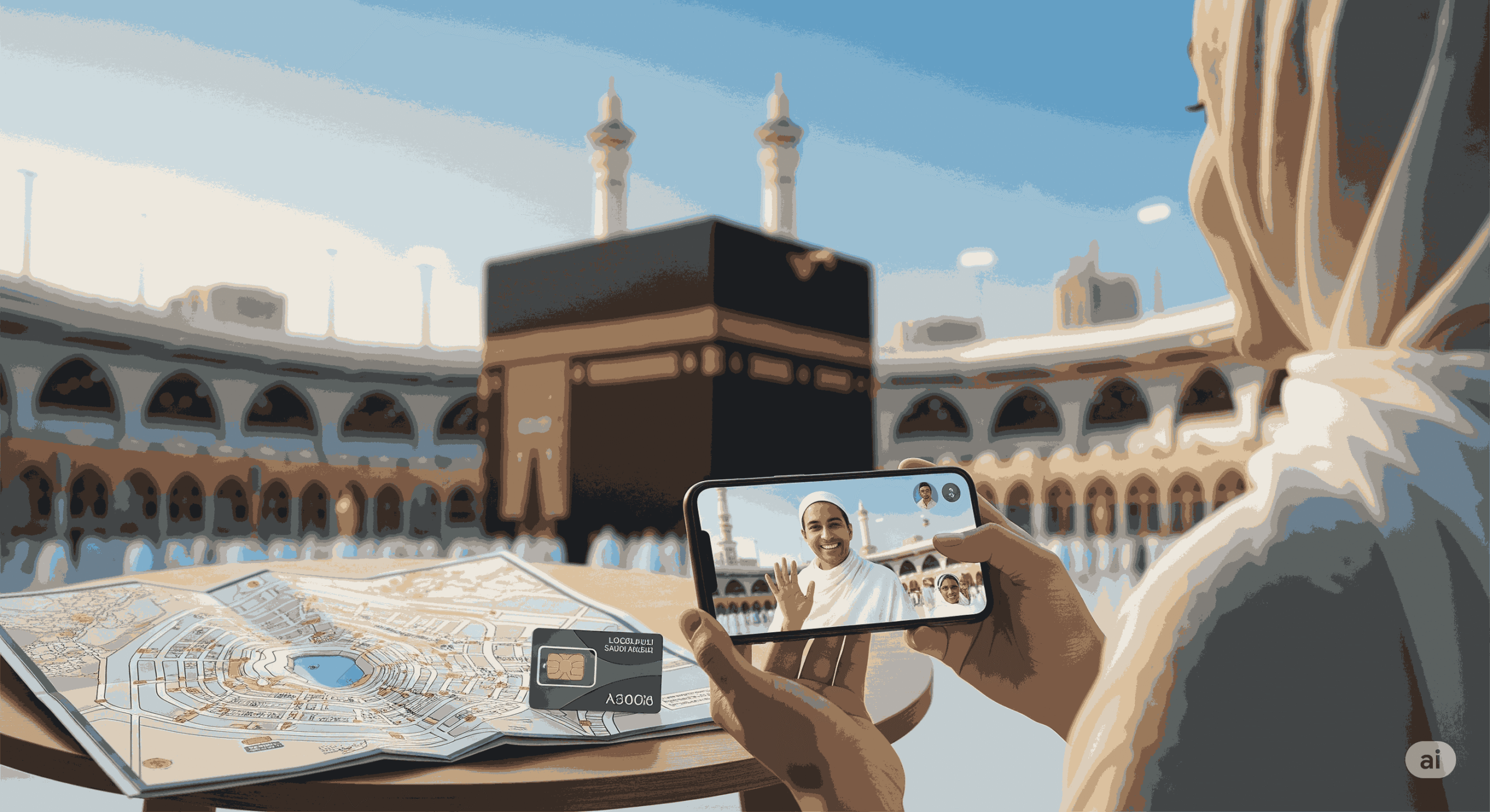 Strategi Komunikasi dengan Keluarga di Indonesia Saat Umrah
