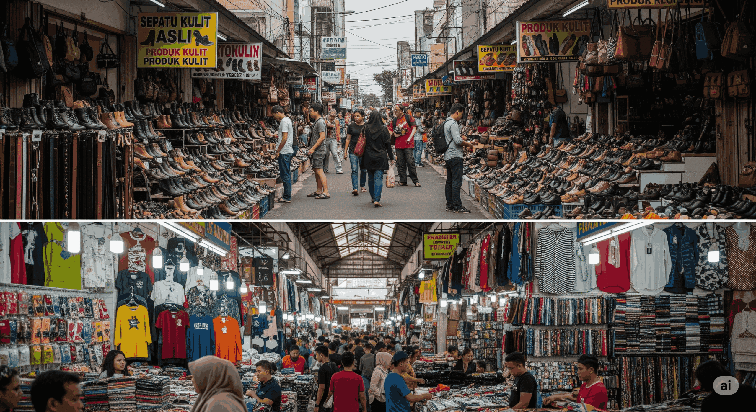 Belanja Murah di Bandung: Surga Sepatu Cibaduyut dan Grosir Pasar Baru
