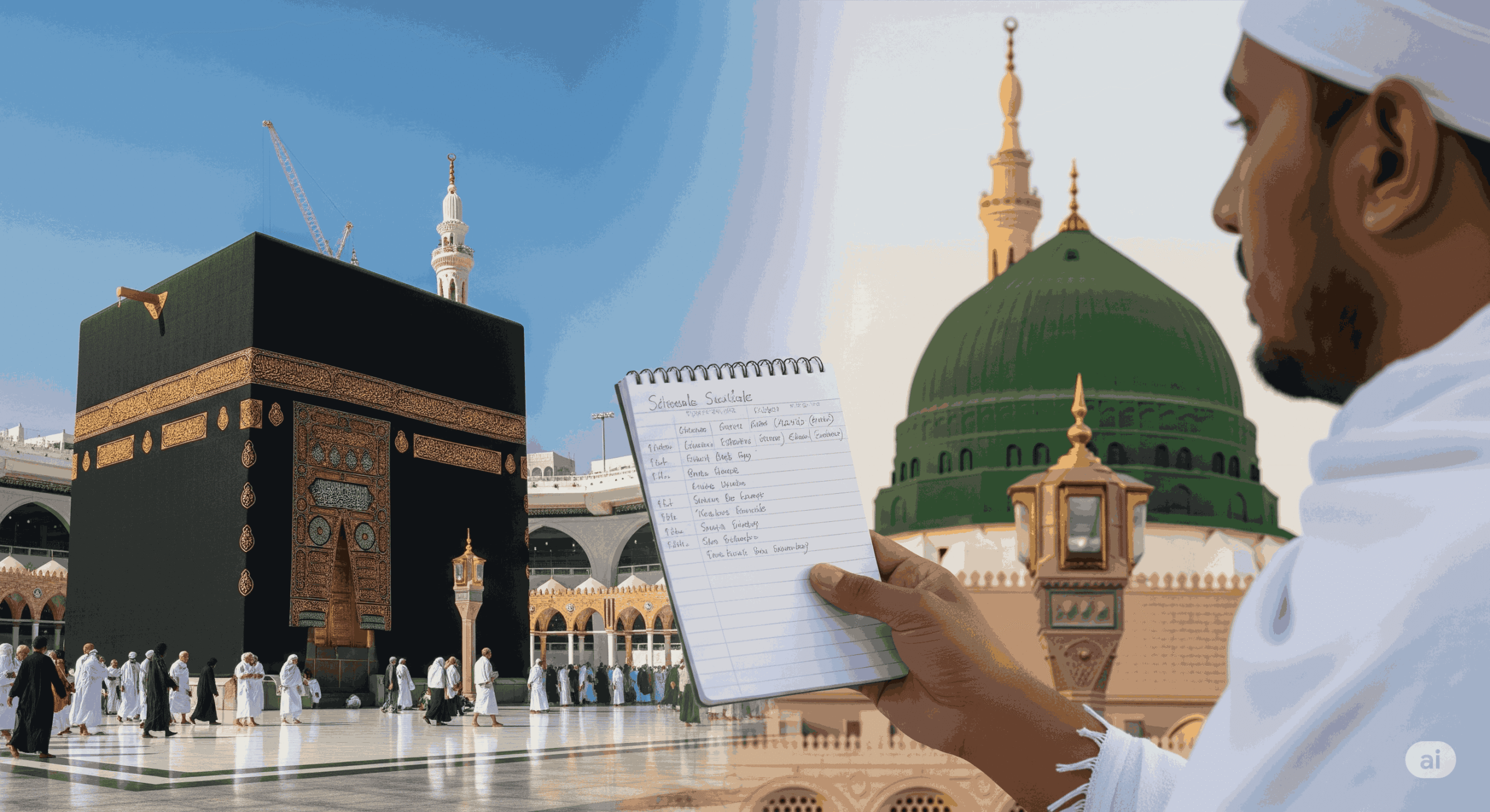 Panduan Mengatur Jadwal Ibadah di Mekkah dan Madinah