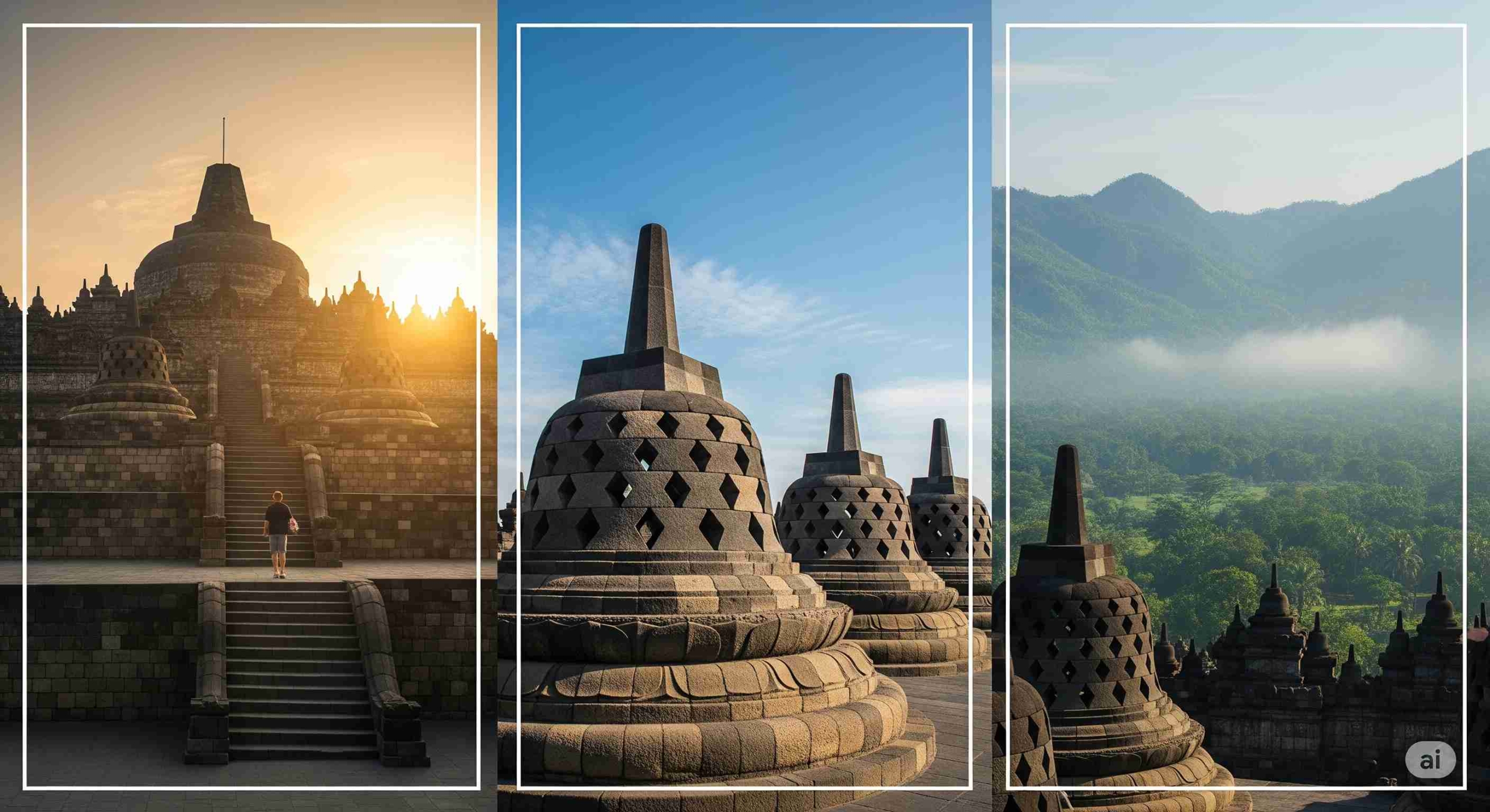 Panduan Lengkap Naik ke Puncak Candi Borobudur, Monumen Buddha Terbesar di Dunia